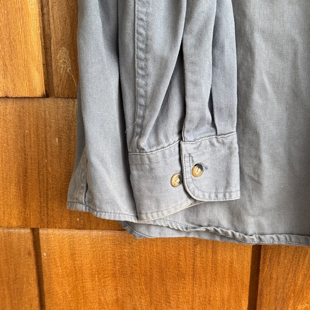 Wrangler Blue grey Shirt - Picture 4 of 5